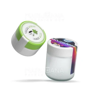 custom branded tamper evident jar labels