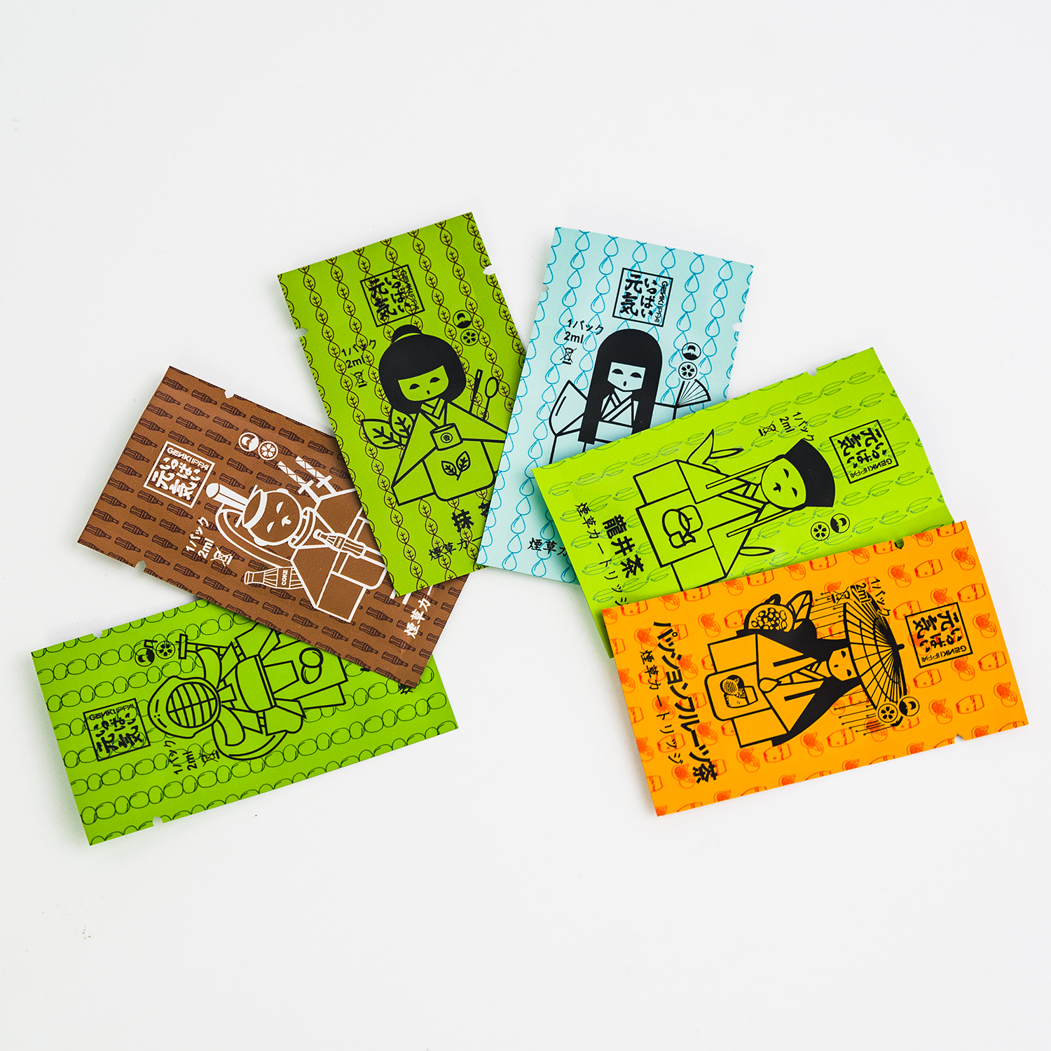 custom printed zipper cbd herbal hemp tea packaging