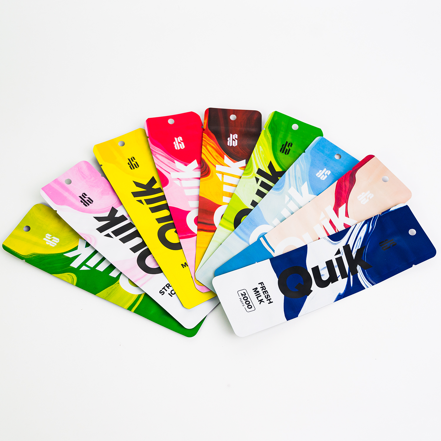 diecut shape metallic printing eible cookies hang holes flat pouches