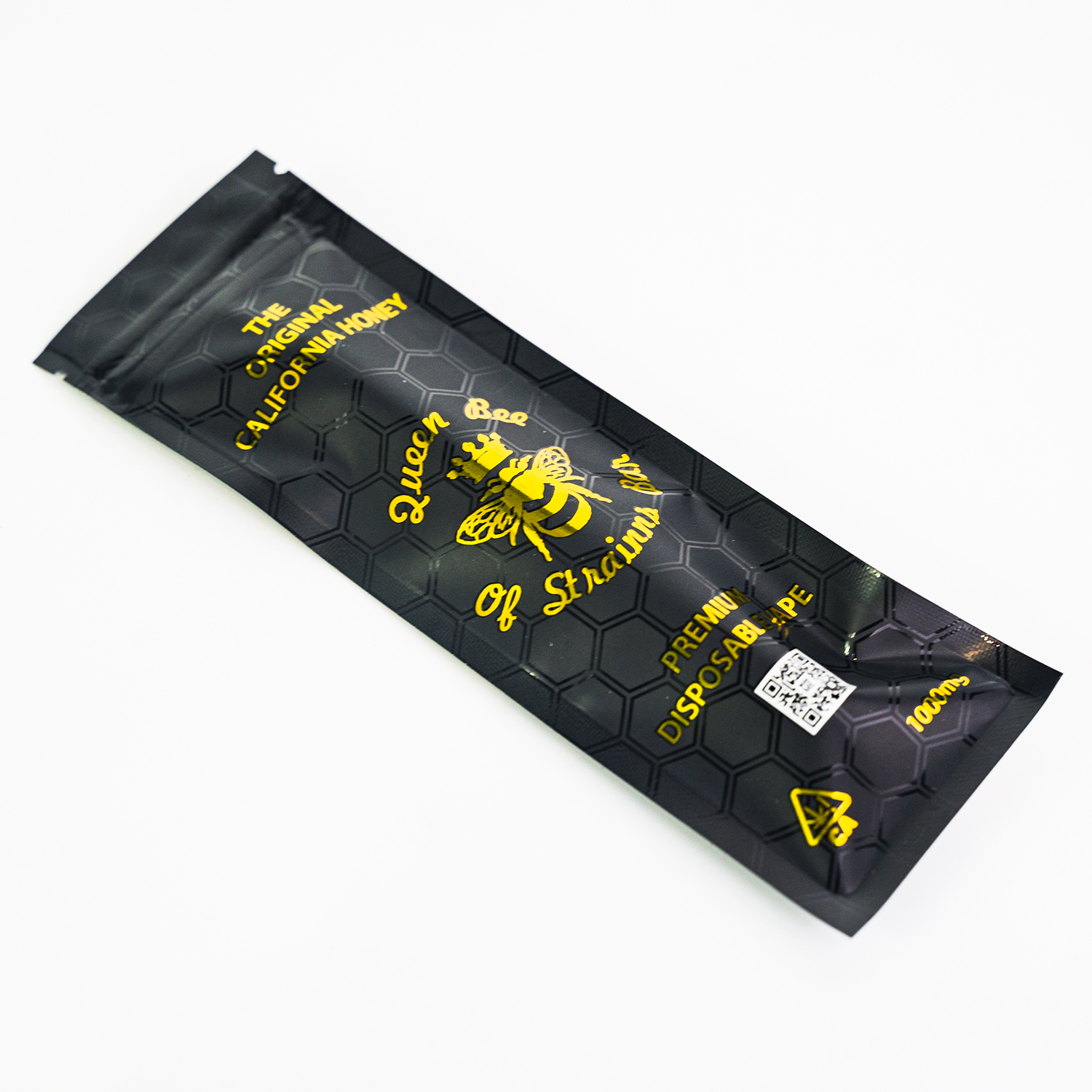 custom printed powerder bespoke mylar bags capsule bag