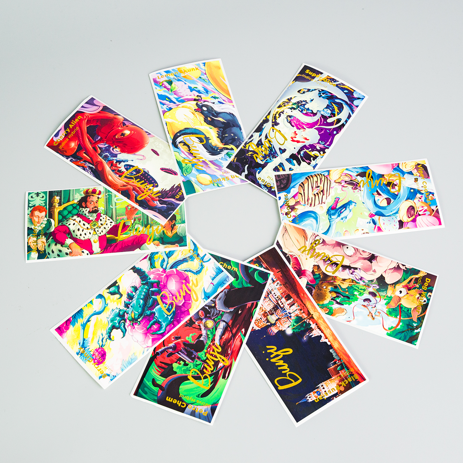 custom cannabis label