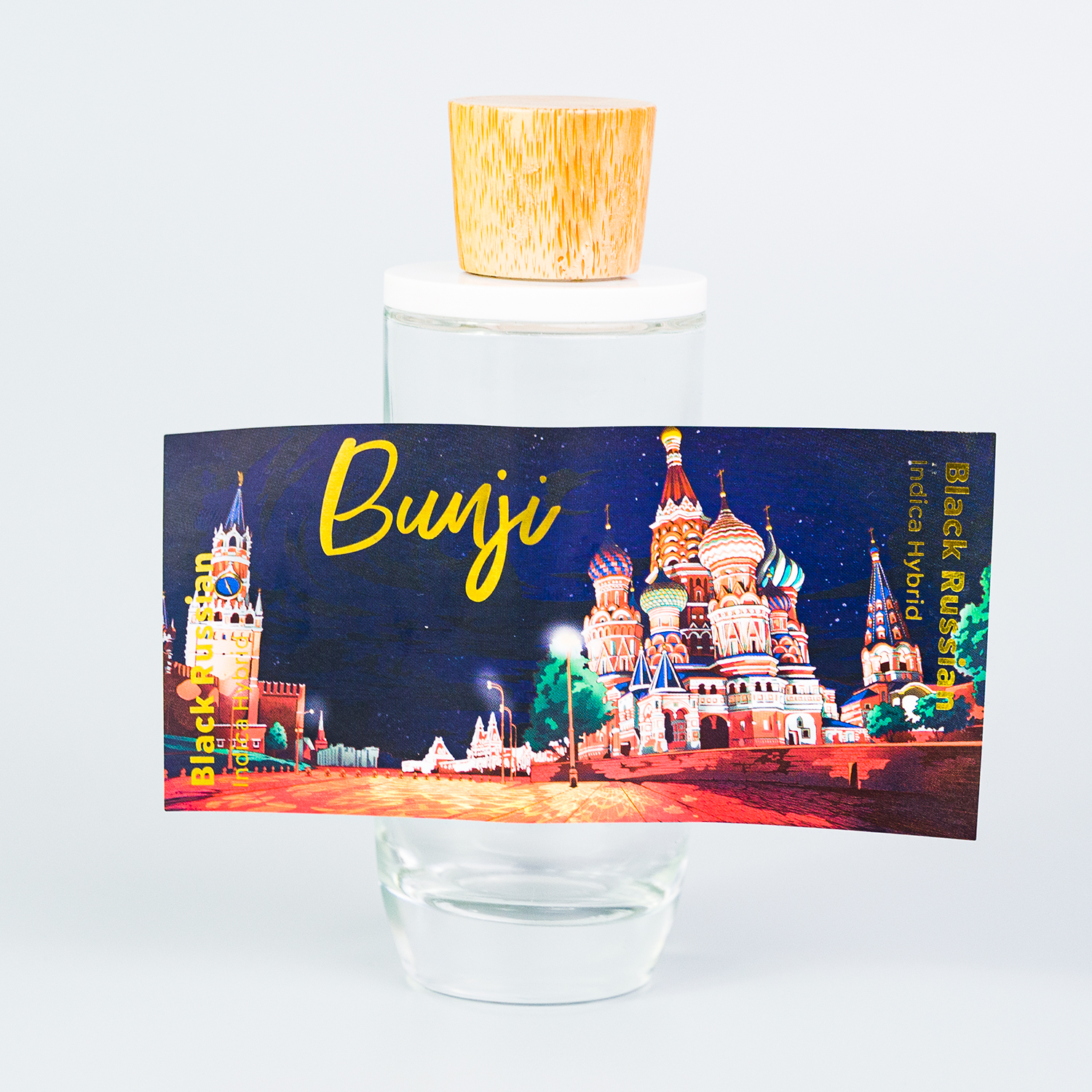 square paper cbd label