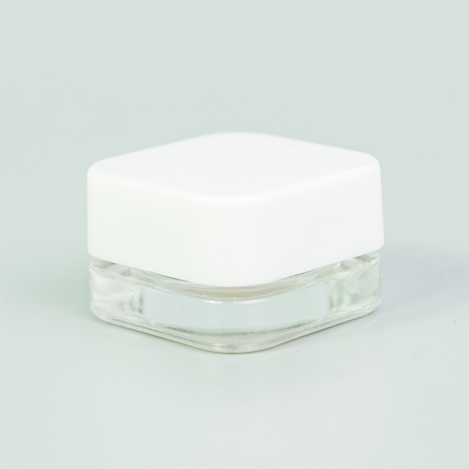 no neck clear glass concentrate glass containers