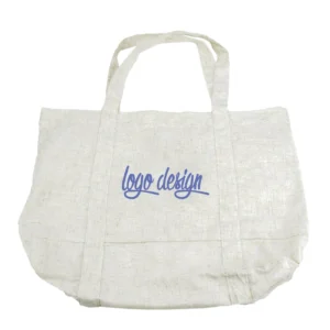 custom branded 100% natural hemp tote bags