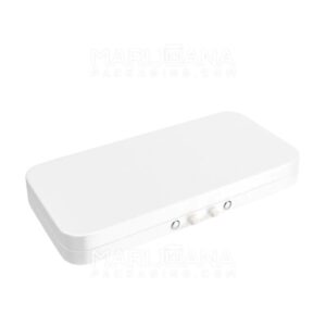 custom branded 100% recyclable child resistant hinged lid large joint box