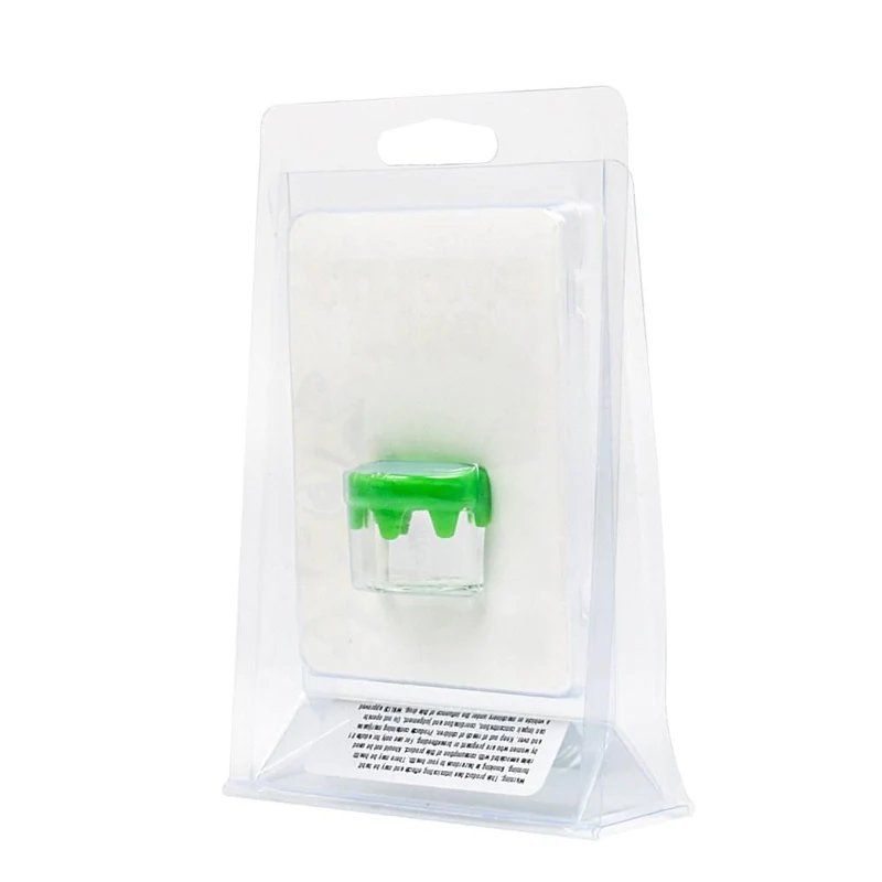 custom branded blister packaging for cannabis concentrate container