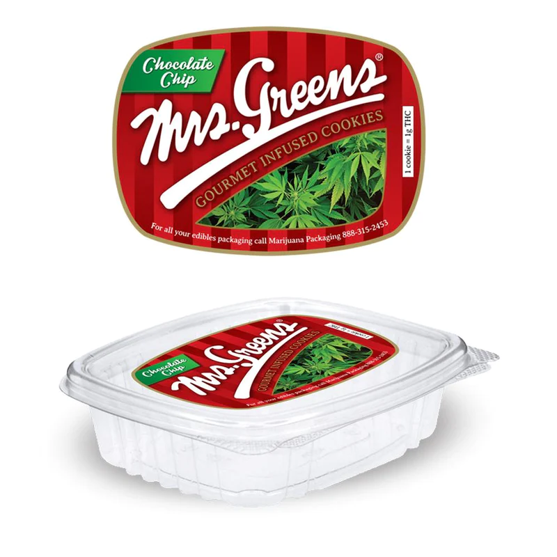 custom branded edibles labels