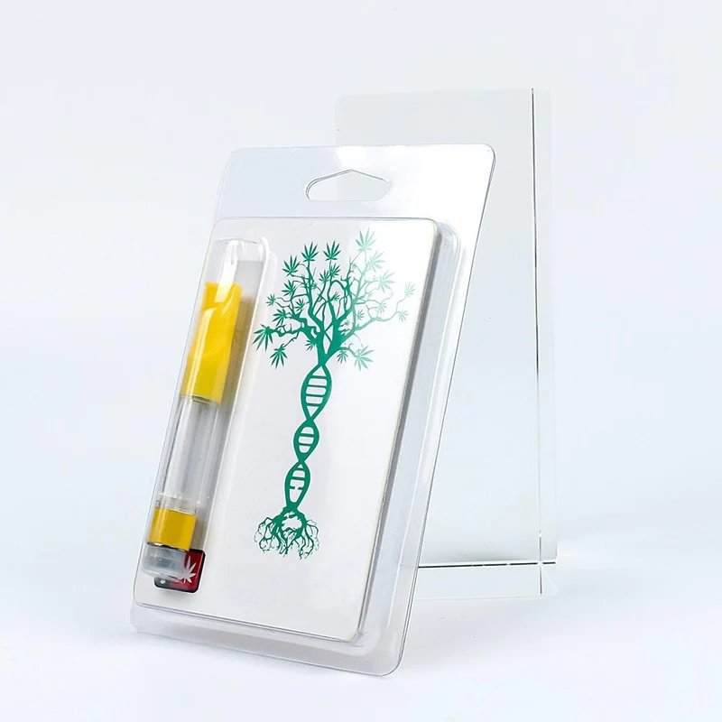 custom branded vape pen cartridge blister pack w/ blister card